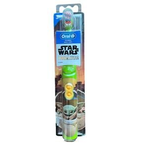 New in Package Oral-B Star Wars Mandalorian Battery Powered Toothbrush Soft